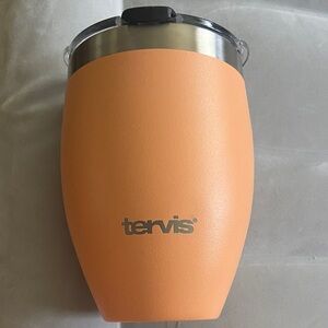 Tervis 12 oz Peach Stainless Triple Walled Tumbler Tumbler